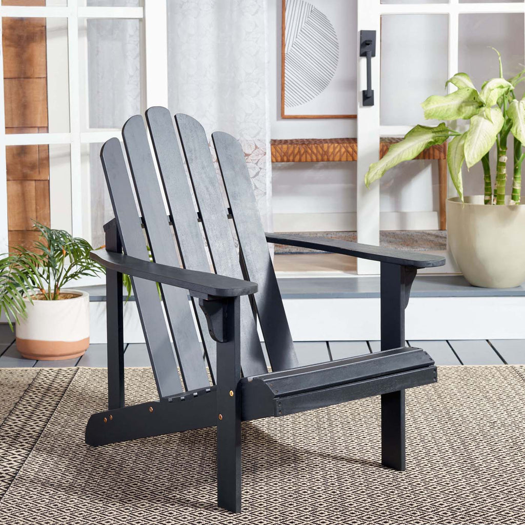 Safavieh Topher Adirondack Chair - Black