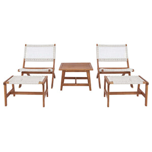 Safavieh Casella Set - Natural / White Rope