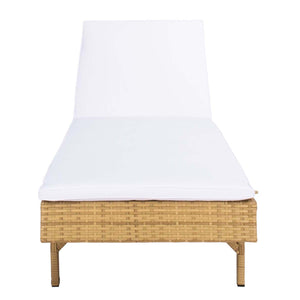 Safavieh Cam Sunlounger - Natural / White