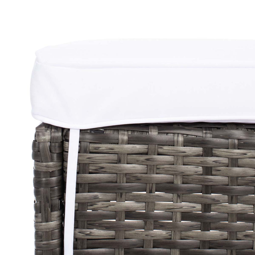 Safavieh Horus Dining Set - Grey Brown / White