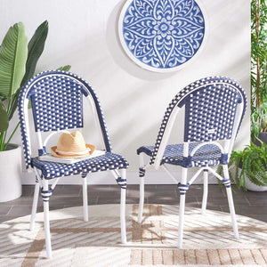 Safavieh California Side Chair - Navy / Navy