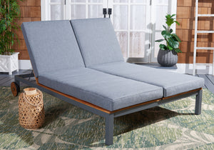 Safavieh Jackman Double Lounge Chair, Grey / Grey