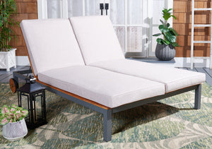 Safavieh Jackman Double Lounge Chair, Grey / Light Grey
