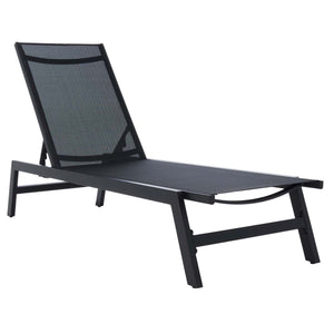 Safavieh Fionne Sunlounger - Black