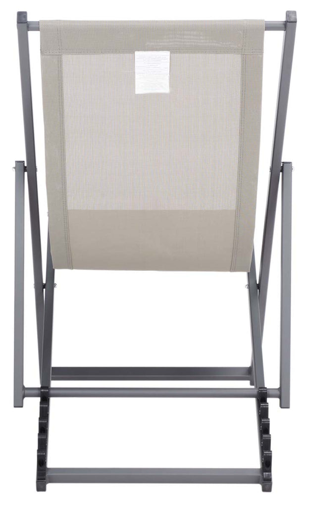 Safavieh Breslin Set Of 2 Sling Chairs (Set of 2) - Grey