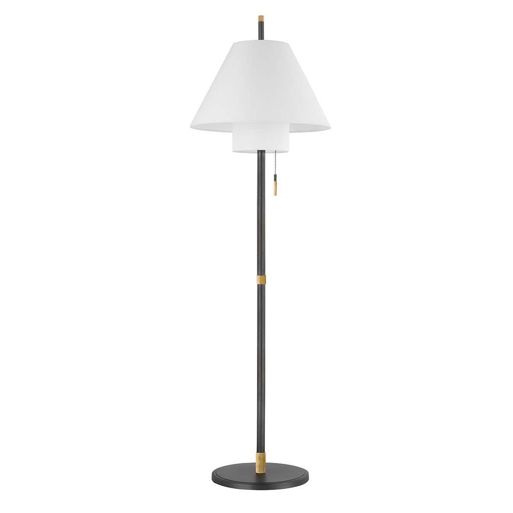 Hudson Valley Lighting 1 Light Floor Lamp - Aged Brass