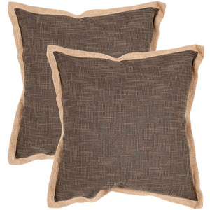 Safavieh Madeline  Pillow - Brown