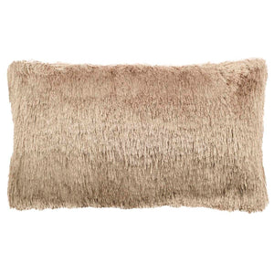 Safavieh Chic Shag Pillow Beige