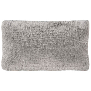 Safavieh Chic Shag Pillow Silver