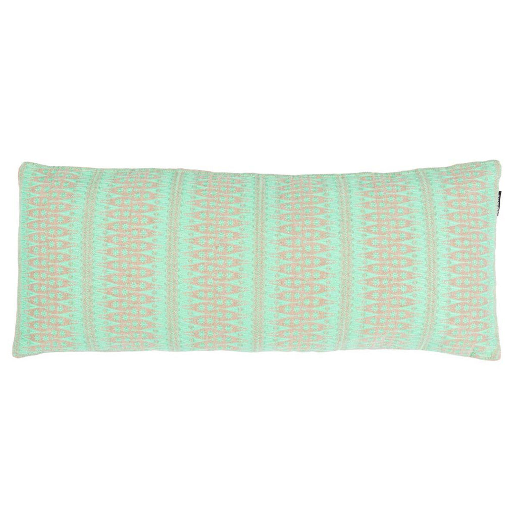 Safavieh Parvin 14 X 30 Pillow - Teal/Beige