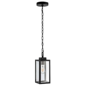 Safavieh Clemens Outdoor Pendant - Matte Black