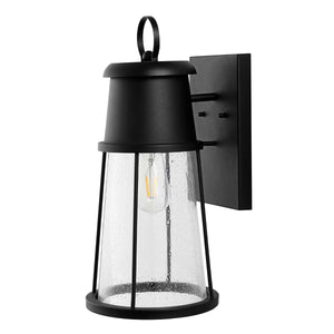 Safavieh Laela Outdoor Wall Sconce - Black (Set of 2)