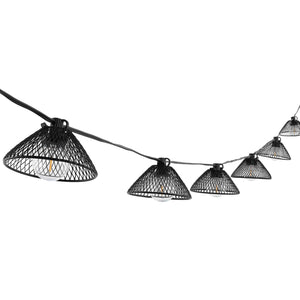 Safavieh Junia LED Outdoor String Lights - Black