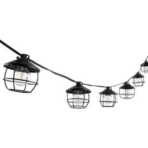 Safavieh Agitha Led Outdoor String Lights - Black