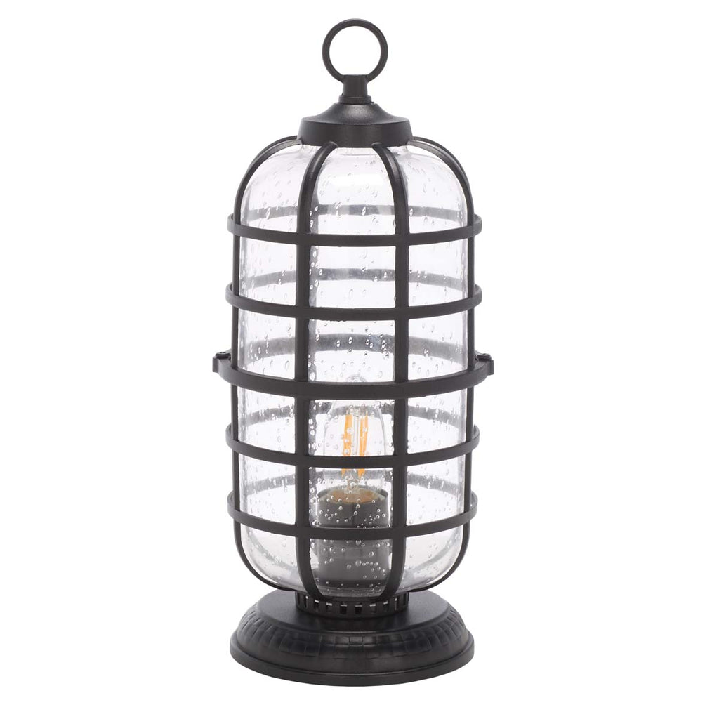 Safavieh Rigel Outdoor Table Lamp - Black