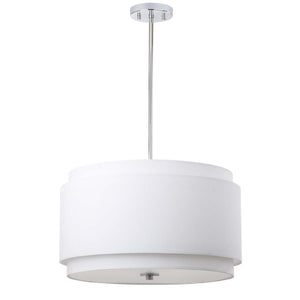 Safavieh Piran 3 Light 20 Inch Dia Adjustable Pendant  - Charcoal / White