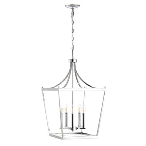 Safavieh Kenris 5Lt Pendant-Chrome