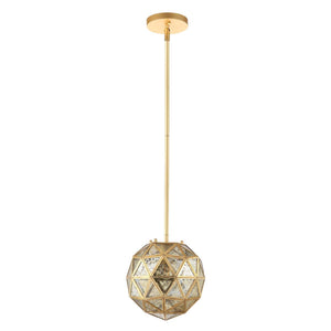 Safavieh Relma Pendant-Gold/Clear