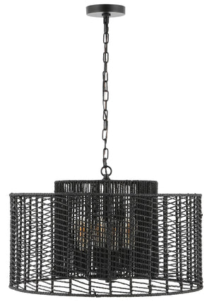 Safavieh Brynora 4 Light Extendable Pendant - Black