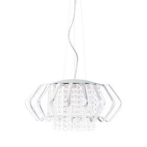 Safavieh Fania Pendant-Chrome/Silver
