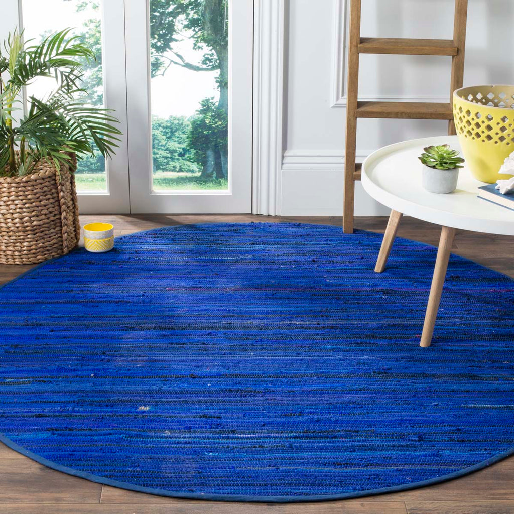 Safavieh Rag Rug Rug Collection RAR130B - Blue / Multi