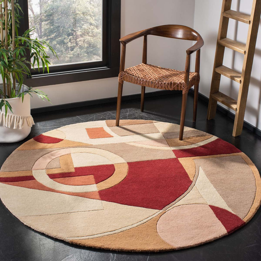 Safavieh Rodeo Drive Rug Collection RD845A - Beige / Multi