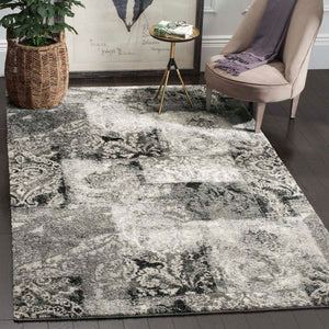 Safavieh Retro Rug Collection RET2137-1180 - Cream / Grey