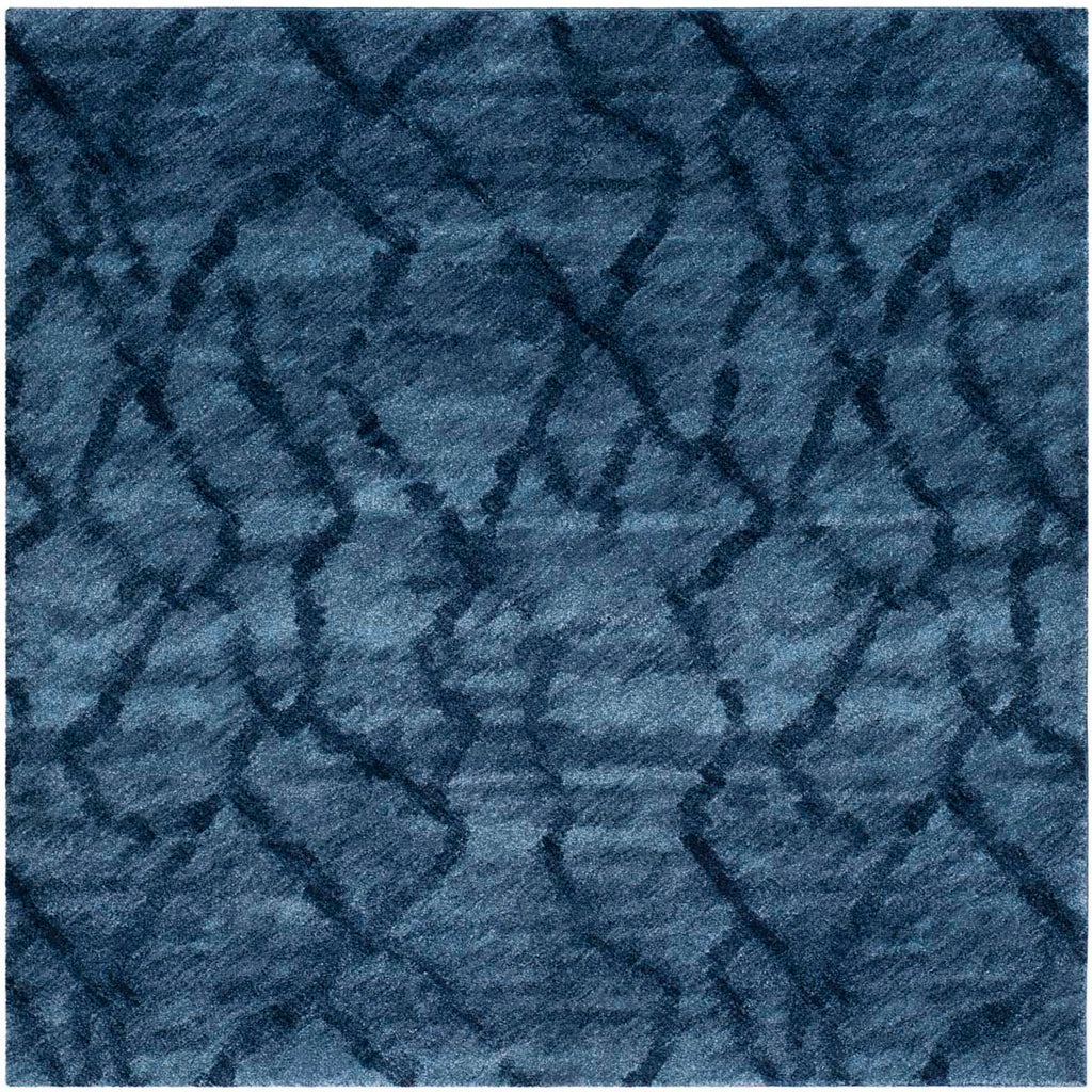 Safavieh Retro Rug Collection RET2144-6570 - Blue / Dark Blue