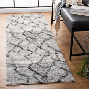 Safavieh Retro Rug Collection RET2144-7990 - Light Grey / Black