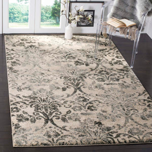 Safavieh Retro Rug Collection RET2184-1180 - Cream / Grey