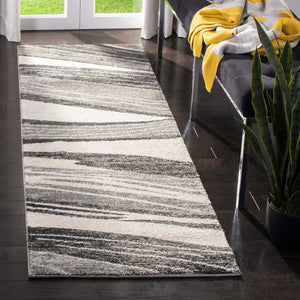 Safavieh Retro Rug Collection RET2691-7912 - Light Grey / Ivory