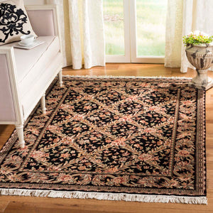 Safavieh Royal Kerman Rug Collection RK11A - Black / Black