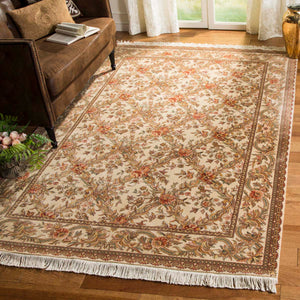 Safavieh Royal Kerman Rug Collection RK11B - Ivory / Ivory