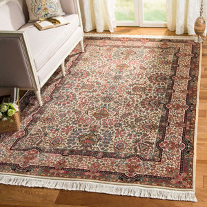 Safavieh Royal Kerman Rug Collection RK2A - Ivory / Ivory