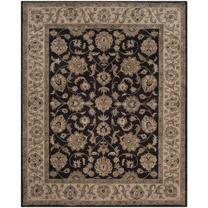 Safavieh Royalty Rug Collection ROY501A - Charcoal / Silver