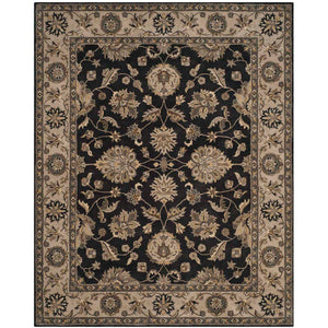 Safavieh Royalty Rug Collection ROY658A - Charcoal / Taupe