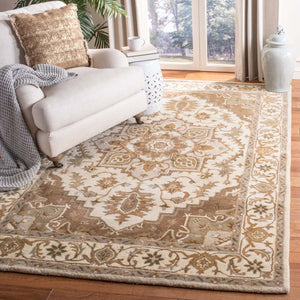 Safavieh Royalty Rug Collection ROY700B - Beige / Sage