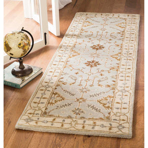 Safavieh Royalty Rug Collection ROY870B - Light Grey / Cream