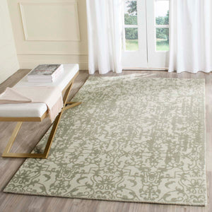 Safavieh Restoration Vintage Rug Collection RVT101D - Light Sage / Grey
