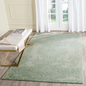 Safavieh Restoration Vintage Rug Collection RVT105C - Grey / Turquoise