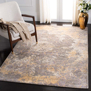 Safavieh Restoration Vintage Rug Collection RVT111D - Gold / Ivory