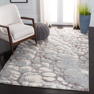Safavieh Restoration Vintage Rug Collection RVT112F - Grey / Ivory