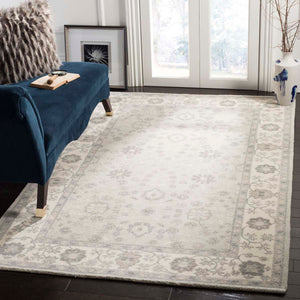 Safavieh Restoration Vintage Rug Collection RVT401G - Ivory / Silver