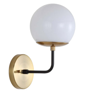 Safavieh Cayden Wall Sconce-Brass Gold/Black