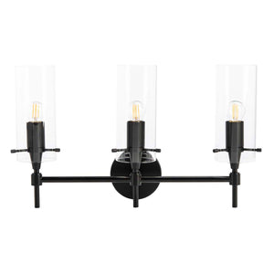Safavieh Norala Vanity Sconce-Matte Black