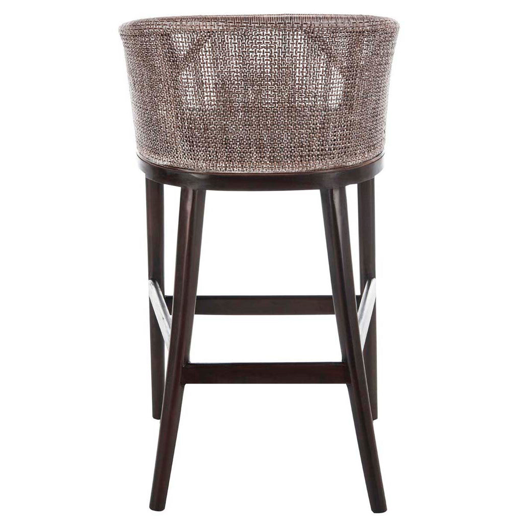 Safavieh Brando Bar Stool - Brown / White