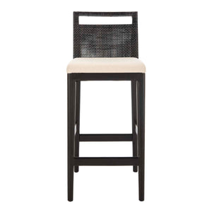 Safavieh Darin Bar Stool - Black / White