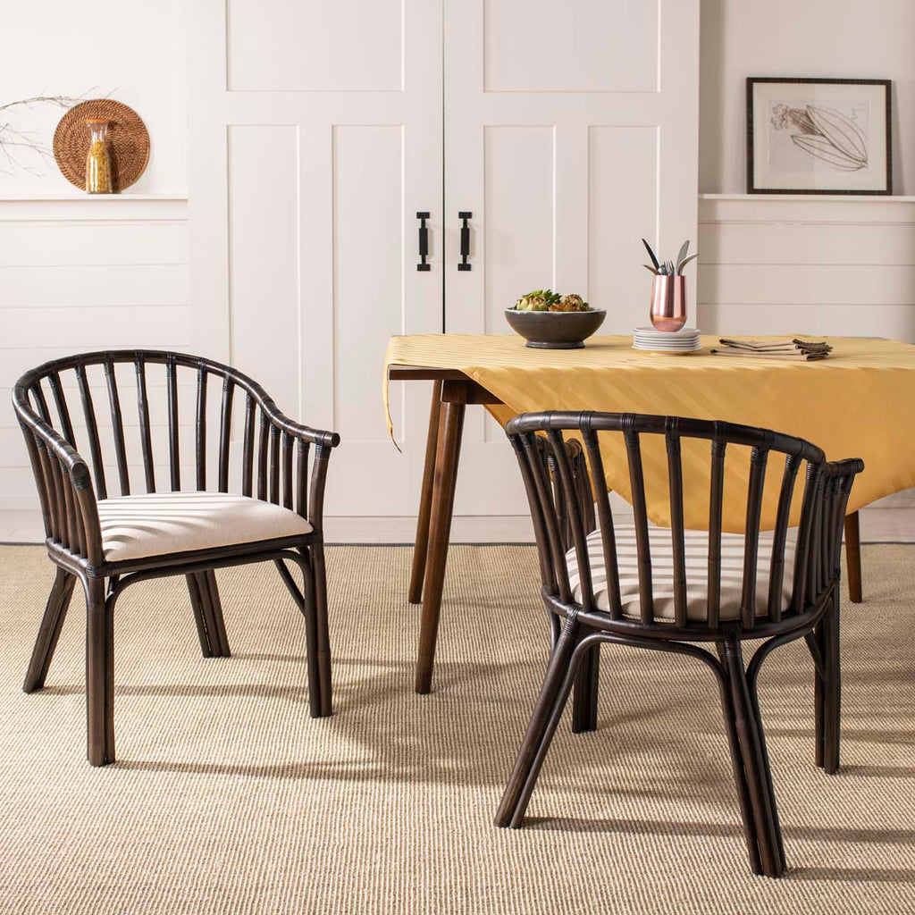 Safavieh Gino Arm Chair - Brown