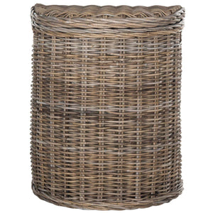 Safavieh Damari Wicker Storage Hamper - Grey