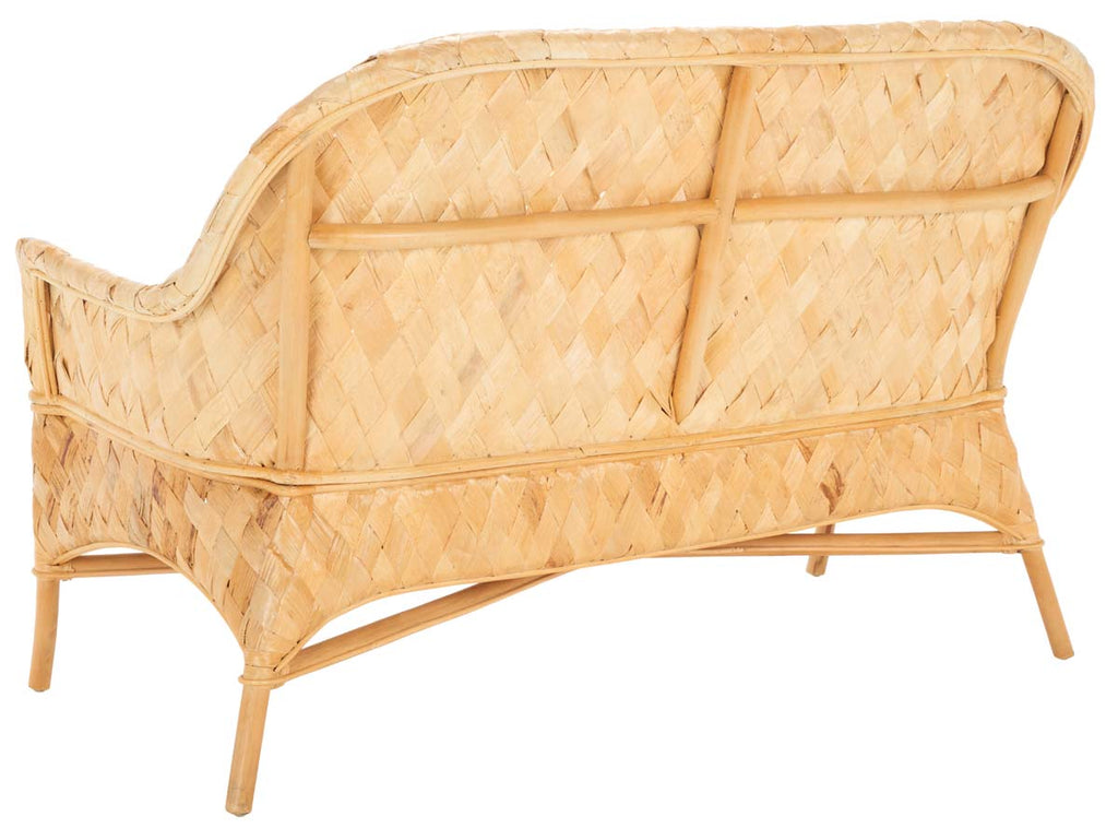 Safavieh Chorus Woven Sofa Bench - Natural / White